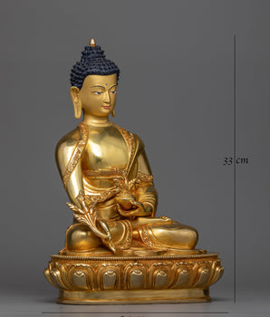 Elevate Wellness Journey, Medicine Healing Buddha Statue | Experience Divine Spirituality