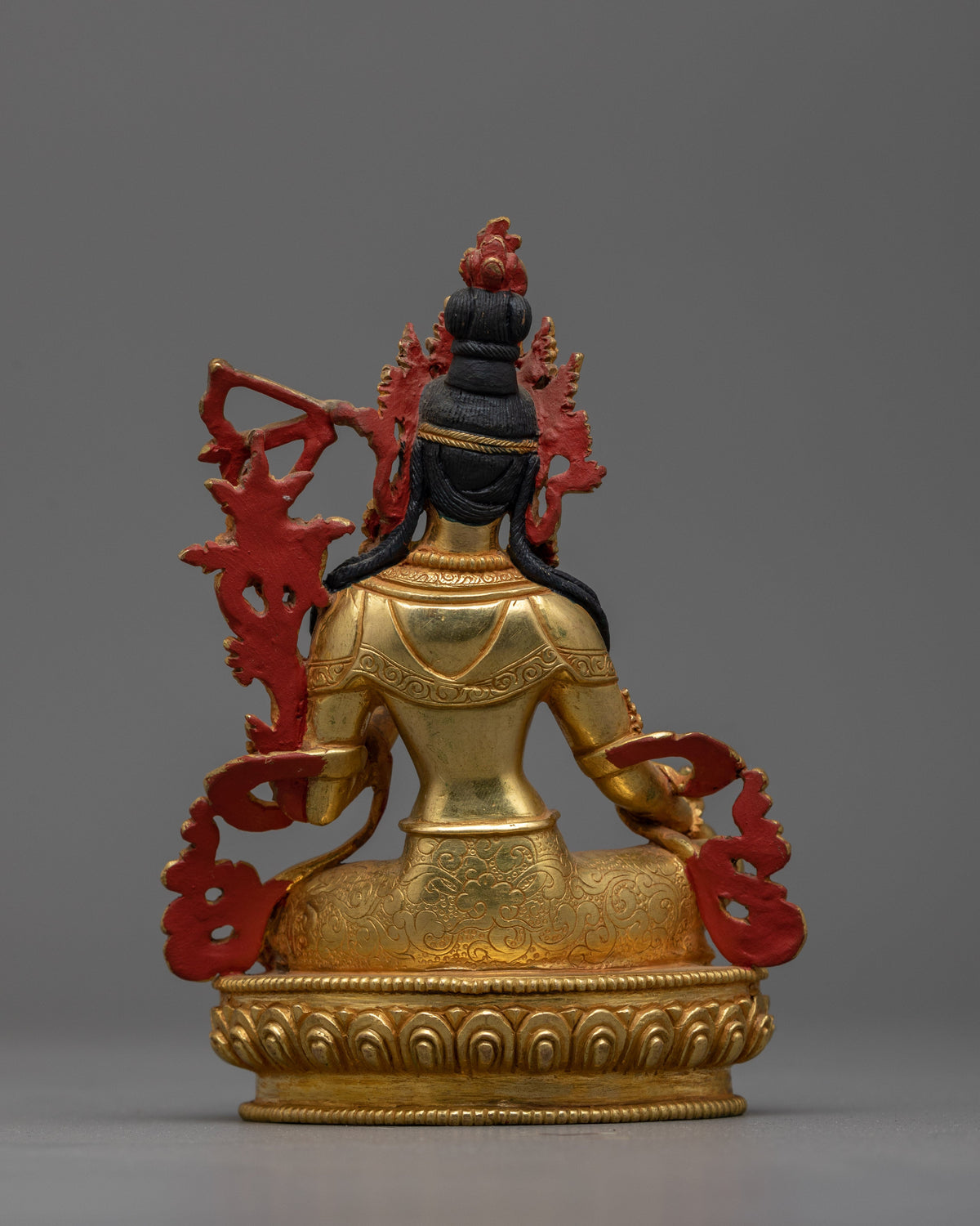 Red Tara Buddhism Tibetan Sculpture for Spiritual Growth | Bringing Positive Influence
