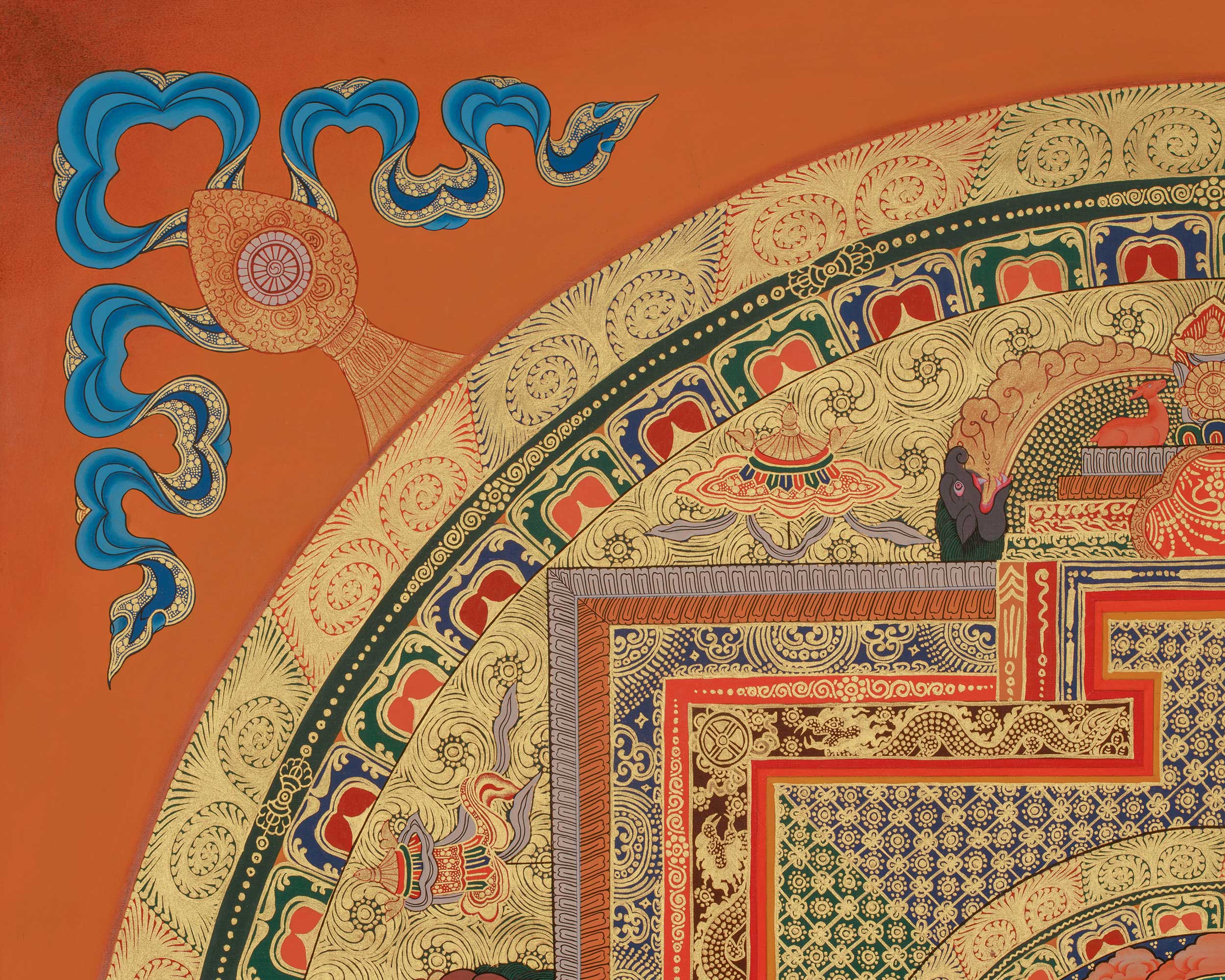 Amitabha Mandala Art | Sacred Buddha of Infinite Light | Pure Land Deity