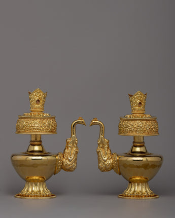 24k Gold Plated Bhumba Set 