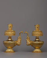24k Gold Plated Bhumba Set 
