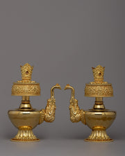 24k Gold Plated Bhumba Set 