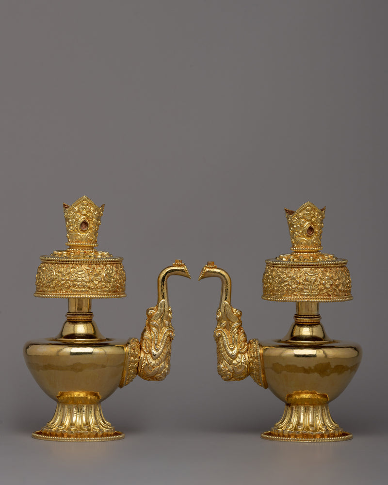 24k Gold Plated Bhumba Set 