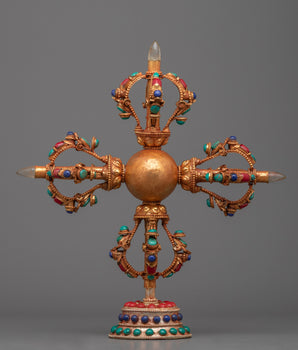 Golden Double Vajra