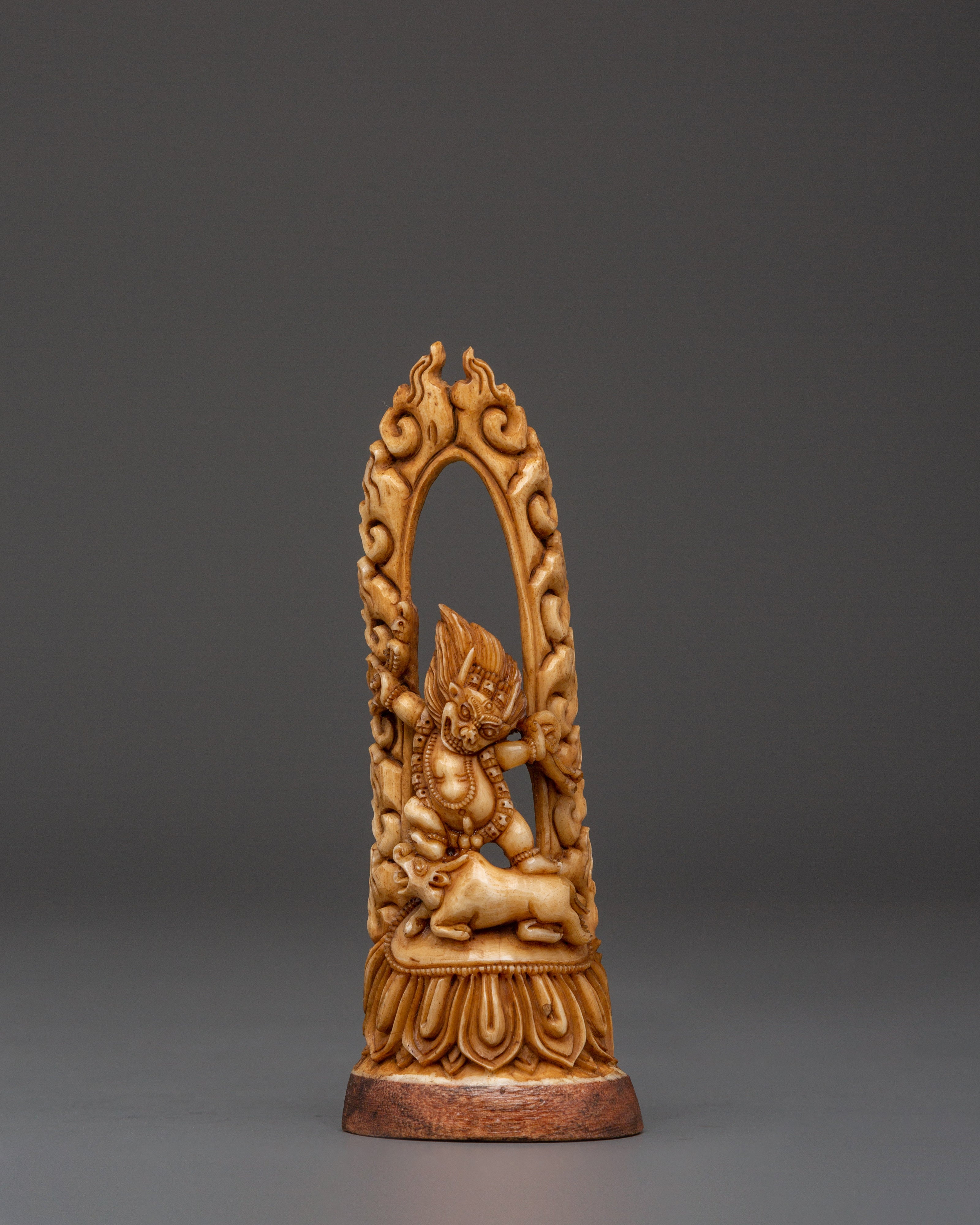 yamantaka-bone-statue