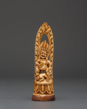 black-dzambhala-bone-statue