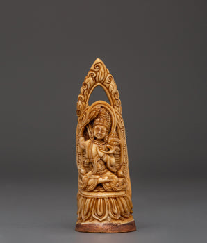 manjushri-tibetan-bone-statue