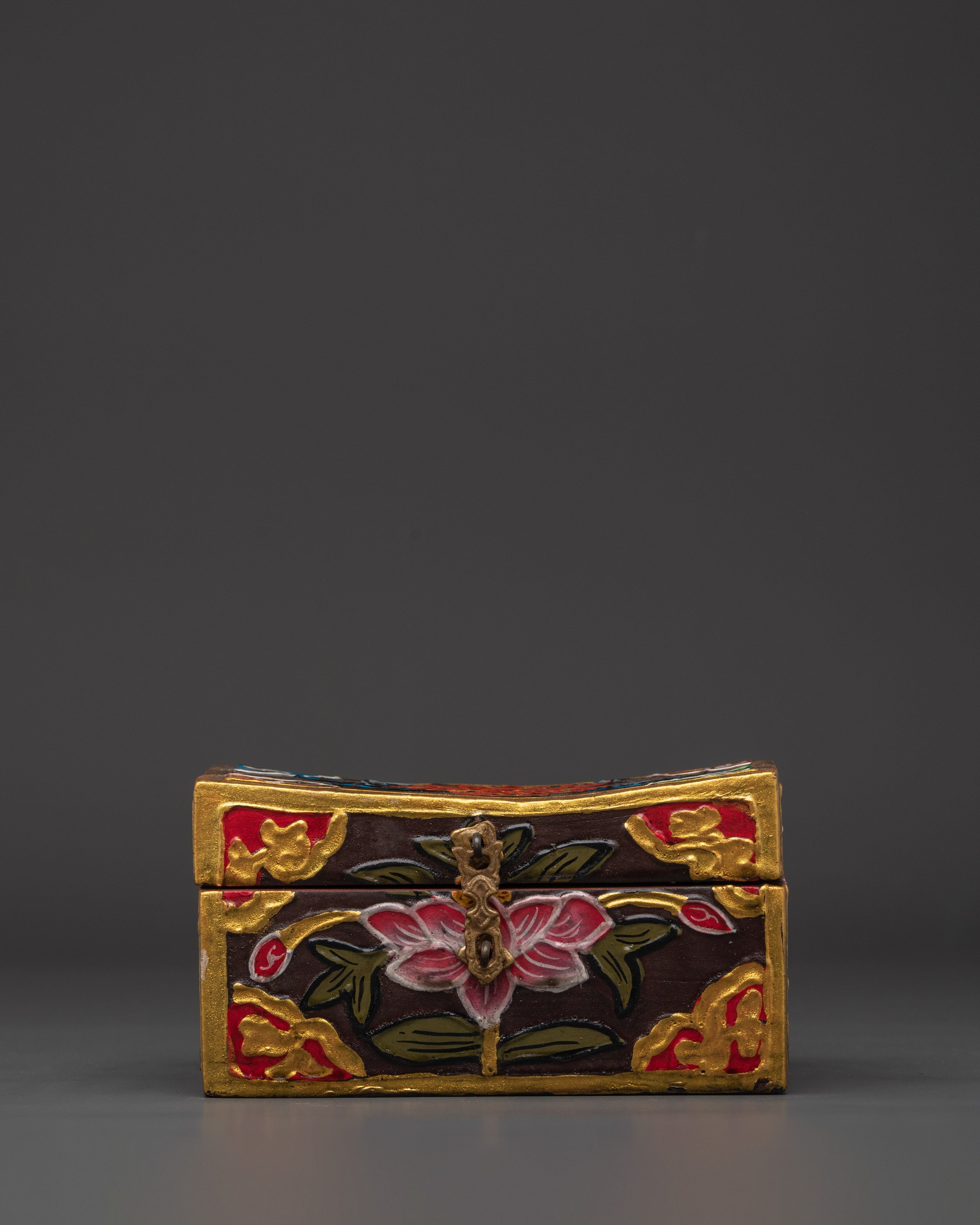 Traditional Himalayan Decorative Box | Handcrafted Painted Wooden Chest