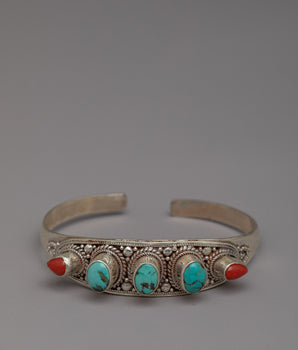 Handcrafted Gemstone Bracelet