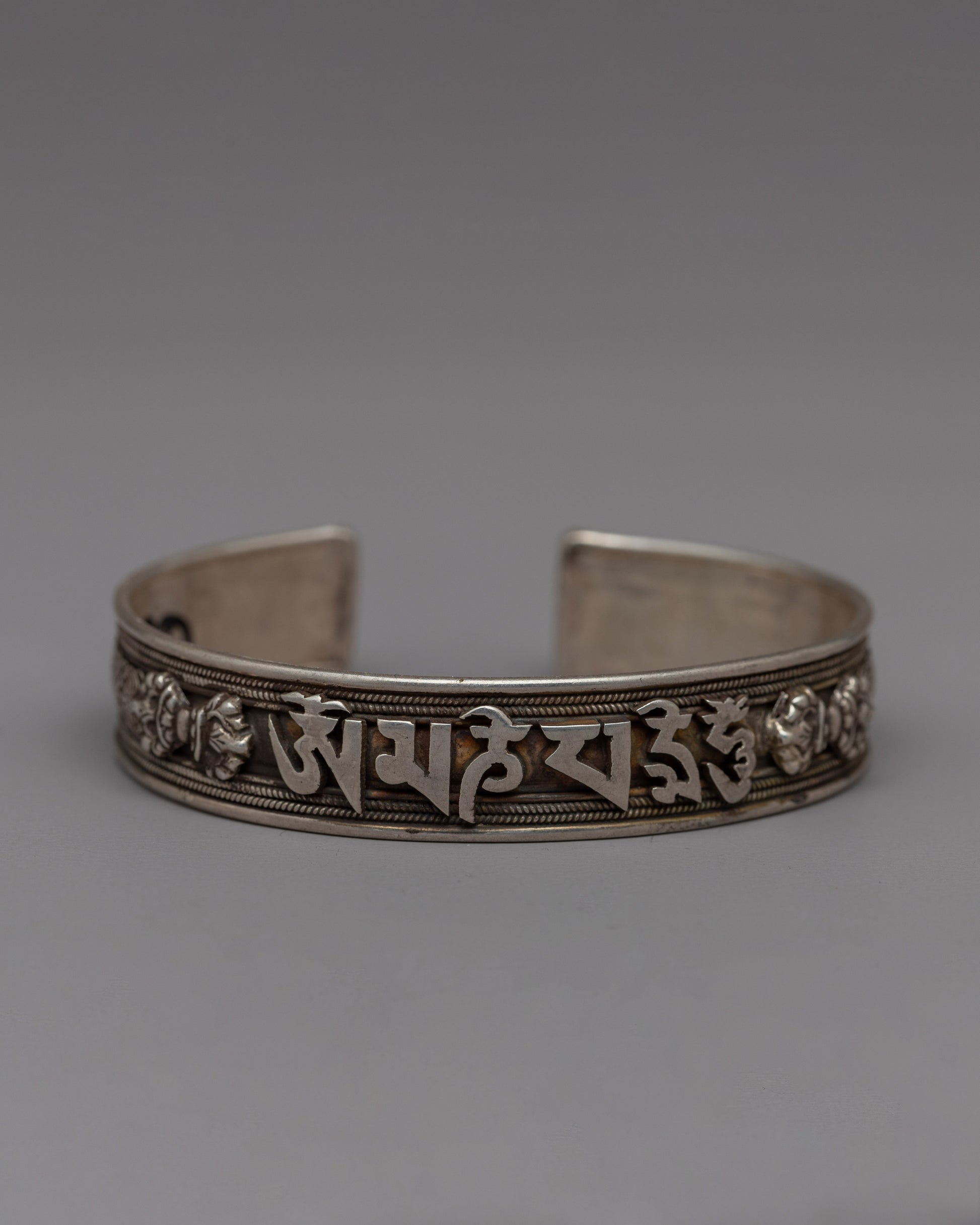 Tibetan Silver Cuff Bracelet