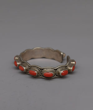 Red Coral Stone Bracelet
