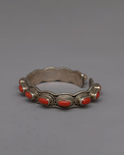 Red Coral Stone Bracelet