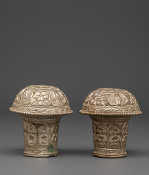 silver-plated-brocade-stick-cap
