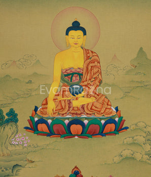 Gautama Buddha Thangka 