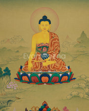 Gautama Buddha Thangka 
