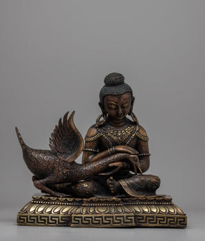 Siddhartha Gautam Buddha with Swan