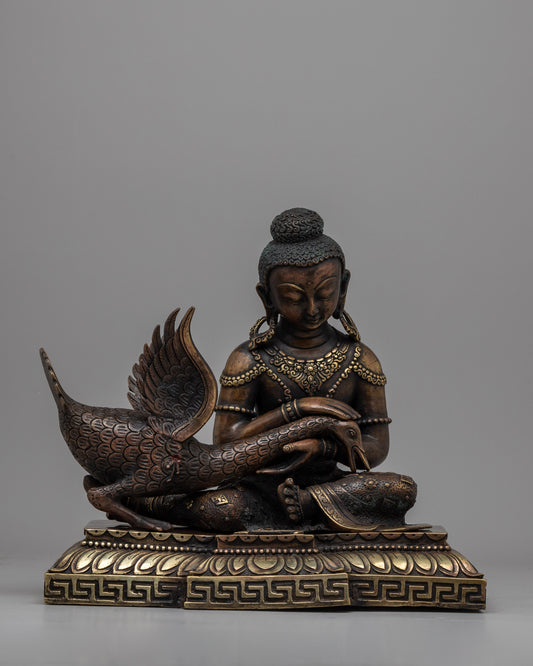 Siddhartha Gautam Buddha with Swan