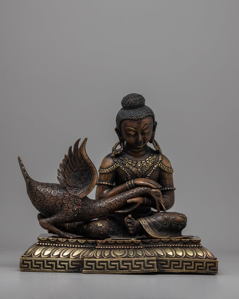 Siddhartha Gautam Buddha with Swan