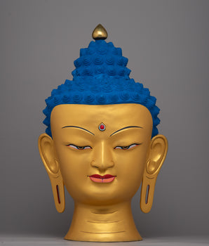 large buddha head