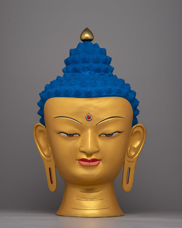 large buddha head