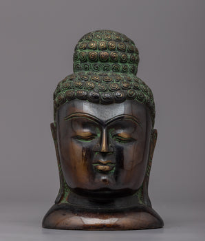 Buddha Snail Head Statue | Add a Touch of Vintage Spirit to Your Decor