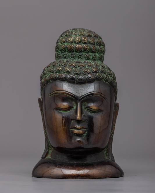 Buddha Snail Head Statue | Add a Touch of Vintage Spirit to Your Decor