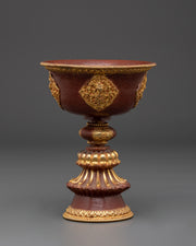 Gold Glided Ritual Oil Lamp