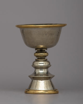 Brass Butter Lamp 