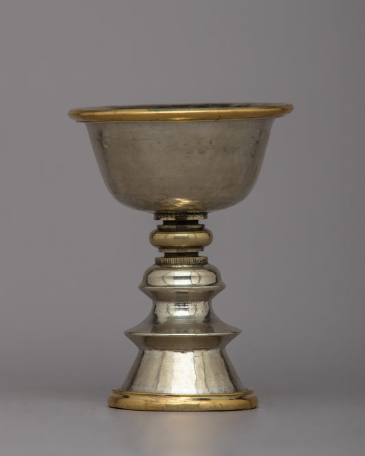 Brass Butter Lamp 