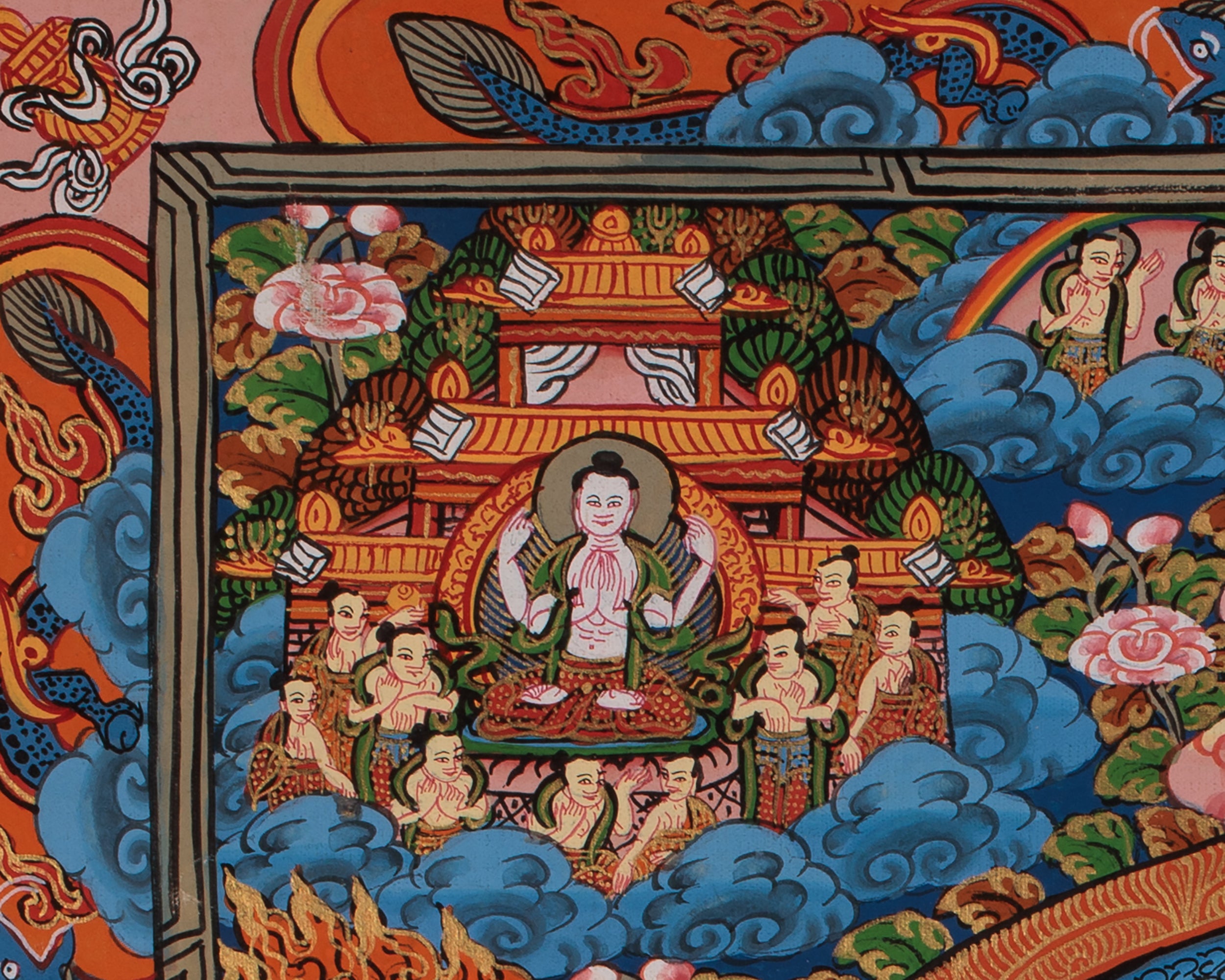 Buddha Mandala Tibetan Art | Representing Enlightened Wisdom and Harmony