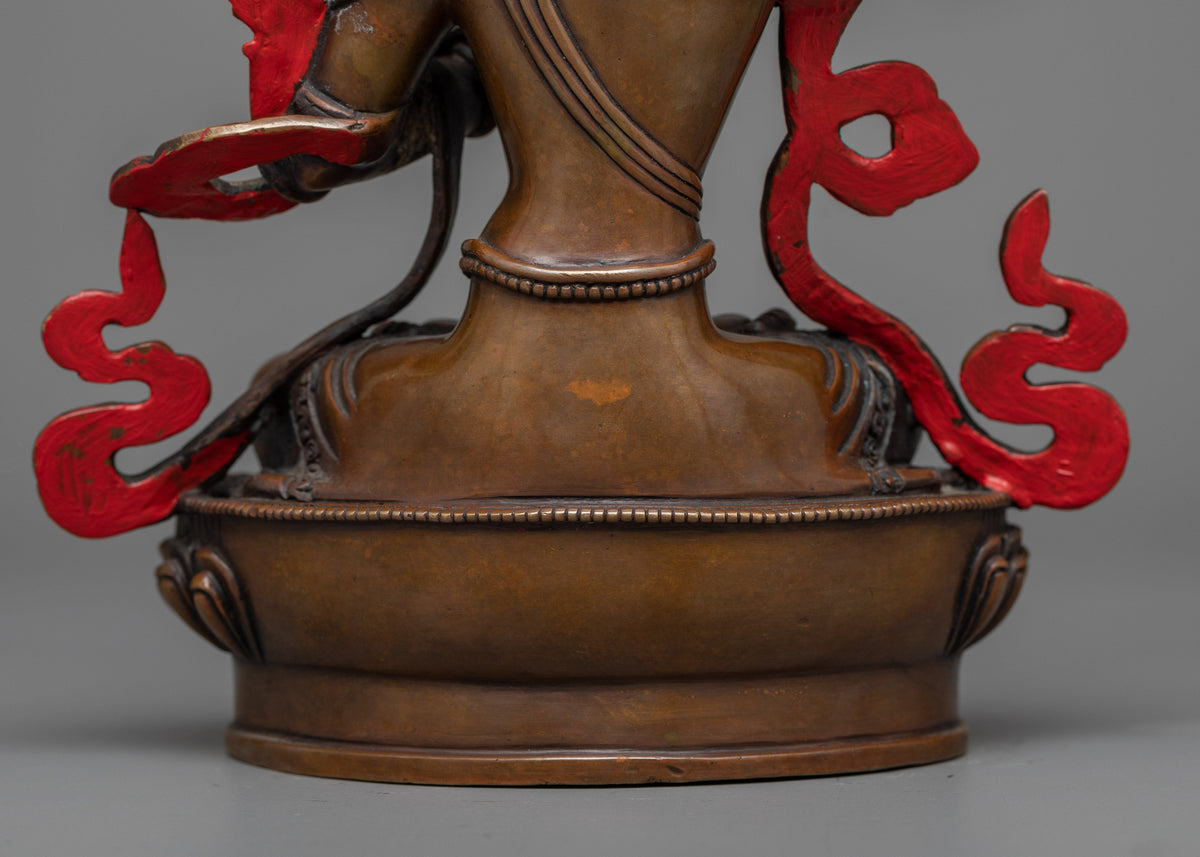 23cm Manjushri Statue | Representation of Wisdom and Insight