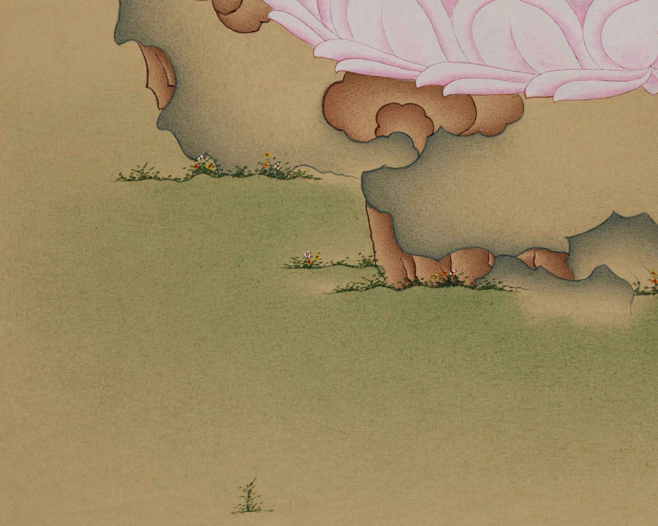 Himalayan Thangka of Chenrezig | Bodhisattva of Infinite Compassion