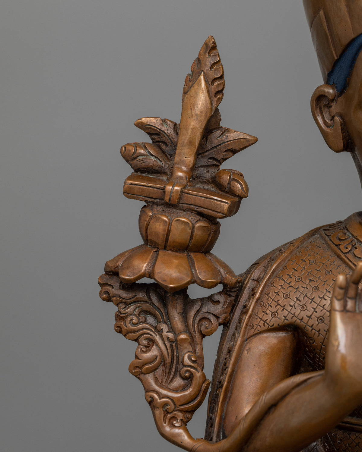 Wangchuk Dorje, 9th Karmapa Spiritual Leadership Statue | Compassionate Lama Artwork