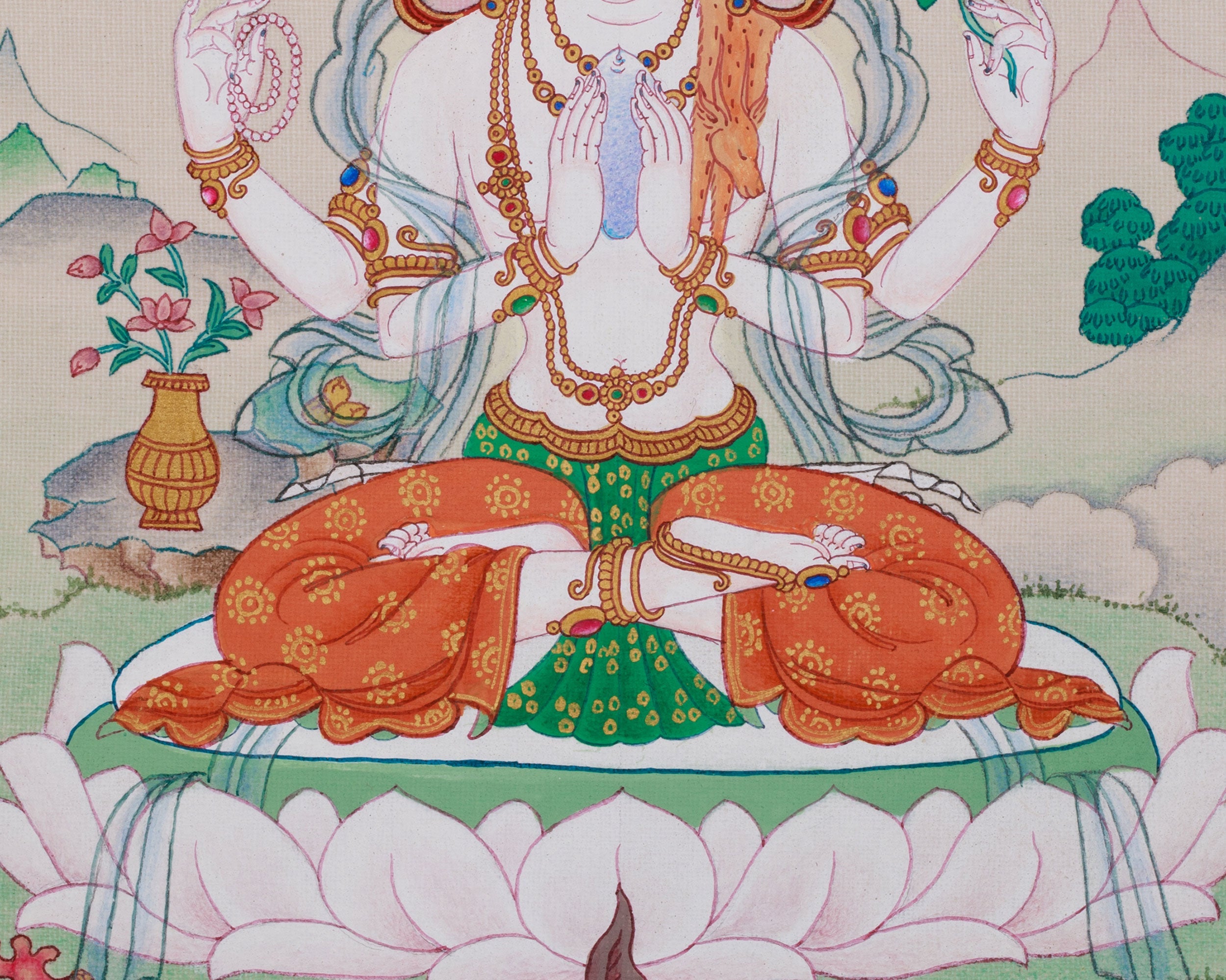 Chenrezig, The God of Universal Compassion | Symbol of Loving-Kindness and Awakening