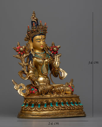 tara-with-seven-eyes sculpture