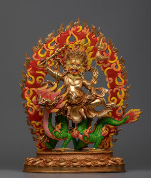 White Jambhala Statue