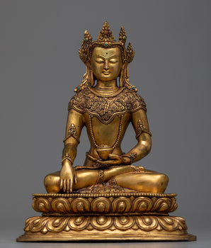 crown-shakyamuni-buddha-statue-for-shrine