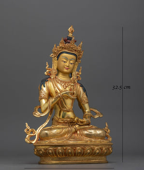 Handcrafted Vajrasattva Copper Statue | The Perfect Symbol of Purity and Transformation