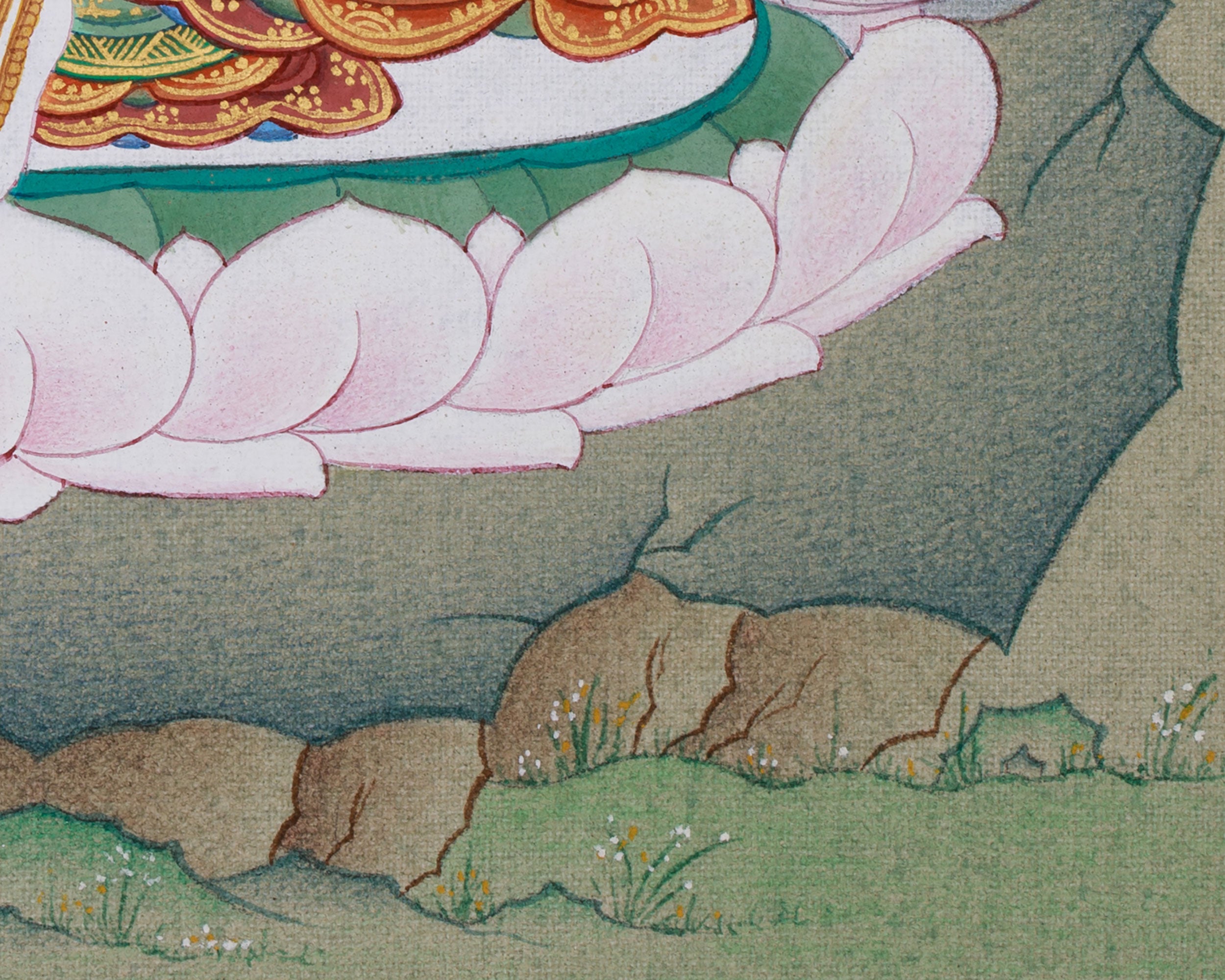 Consort of Guru Rinpoche, Yeshe Tsogyal Thangka | Embodying Wisdom and Compassion