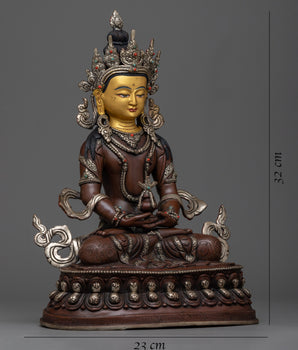 Boundless Life, Amitayus Sculpture | Nepalese Traditional Art