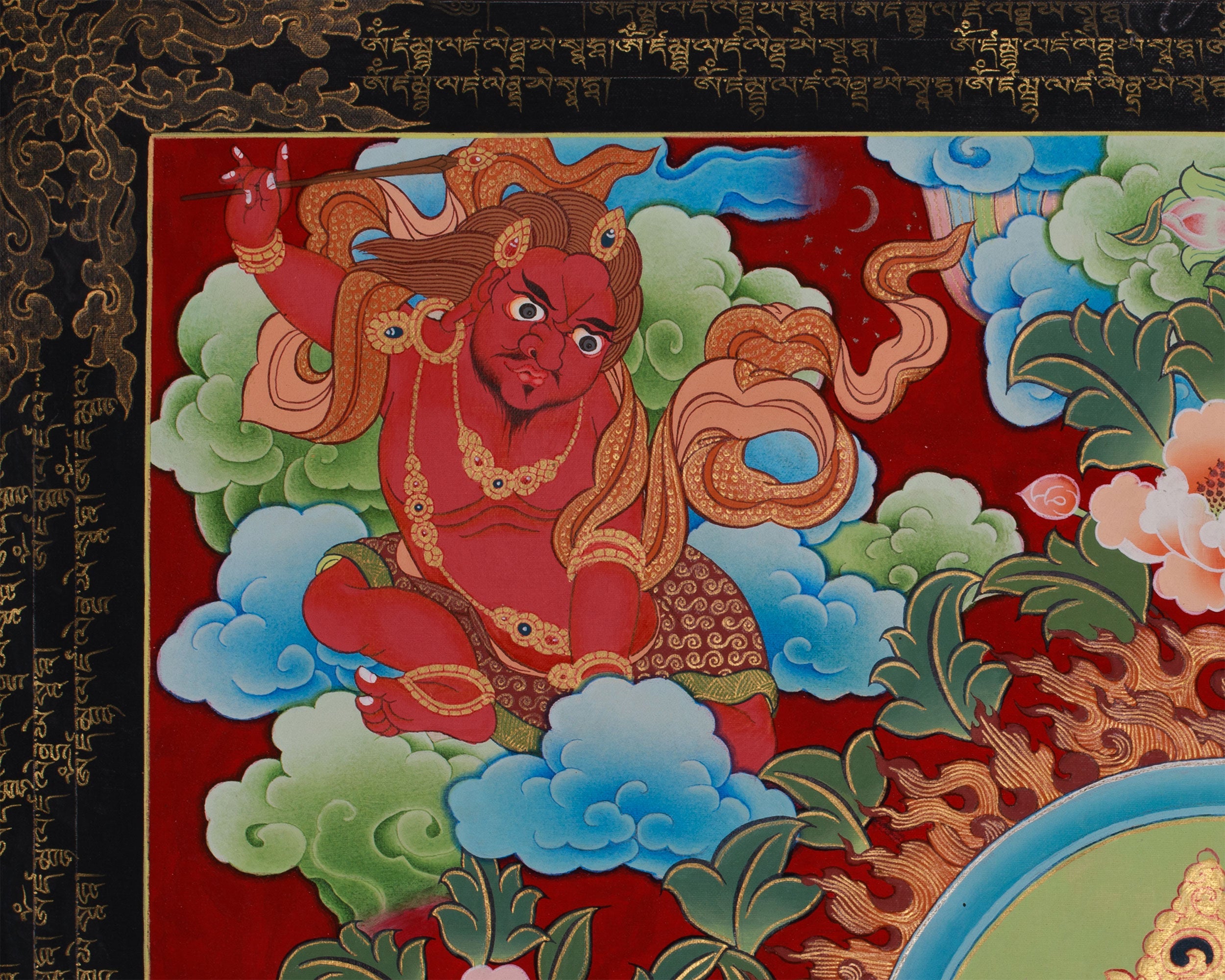 Tibetan Wealth Deity, White Dzambhala | Guardian of Prosperity and Vajrayana Abundance