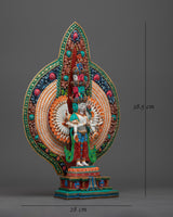1000-armed-chenrezig-colorful statue