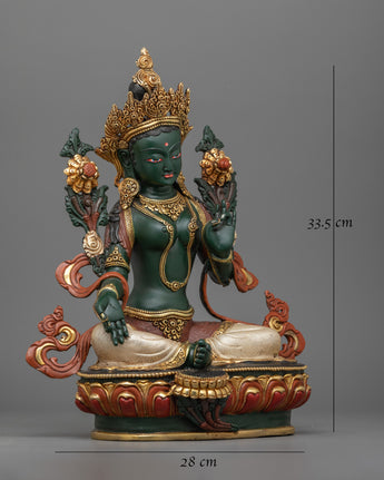 green-tara-sacred-feminine-sculpture