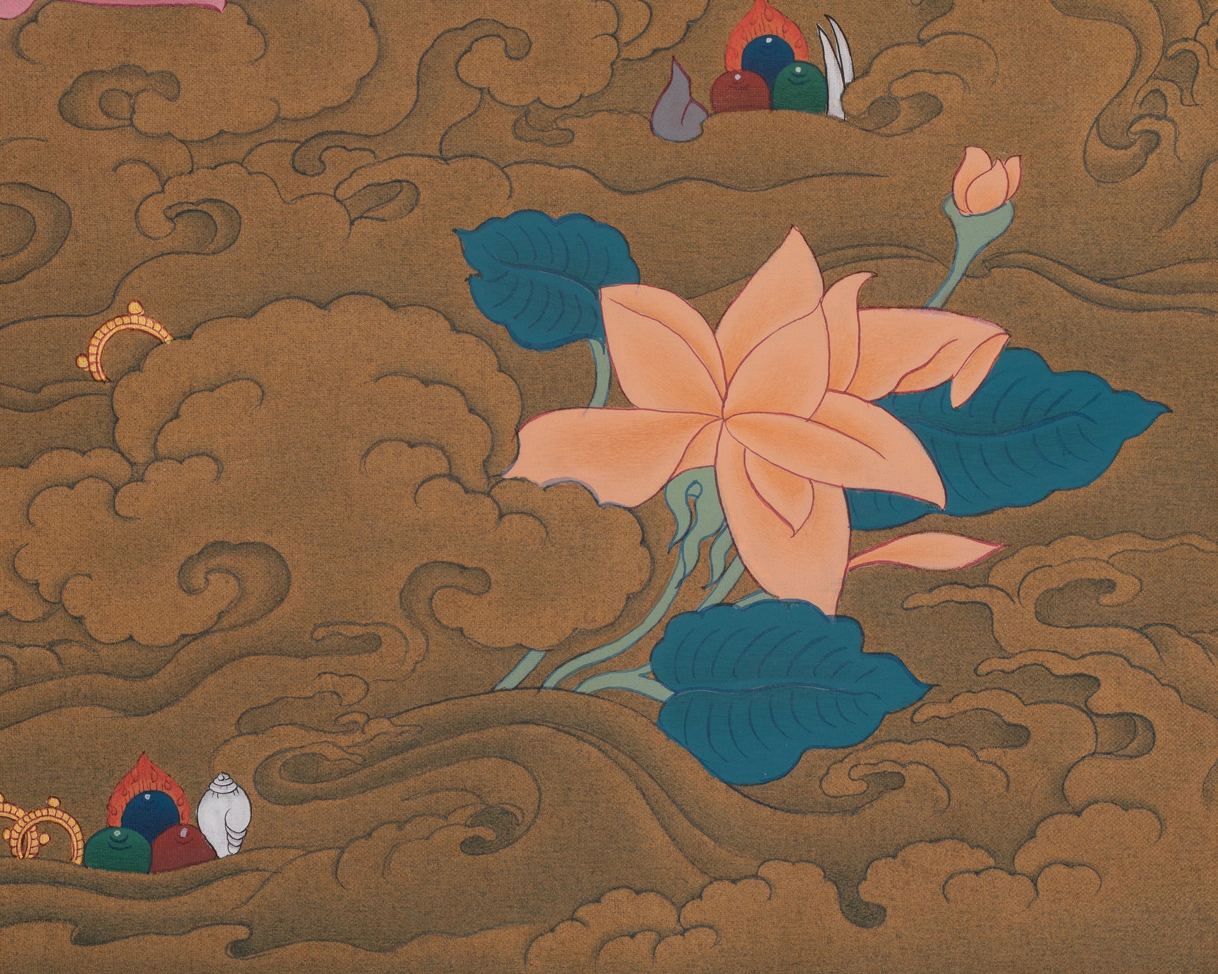 Chenrezig Compassion Buddha Art | Avalokiteshvara Thangka | Sacred Artwork
