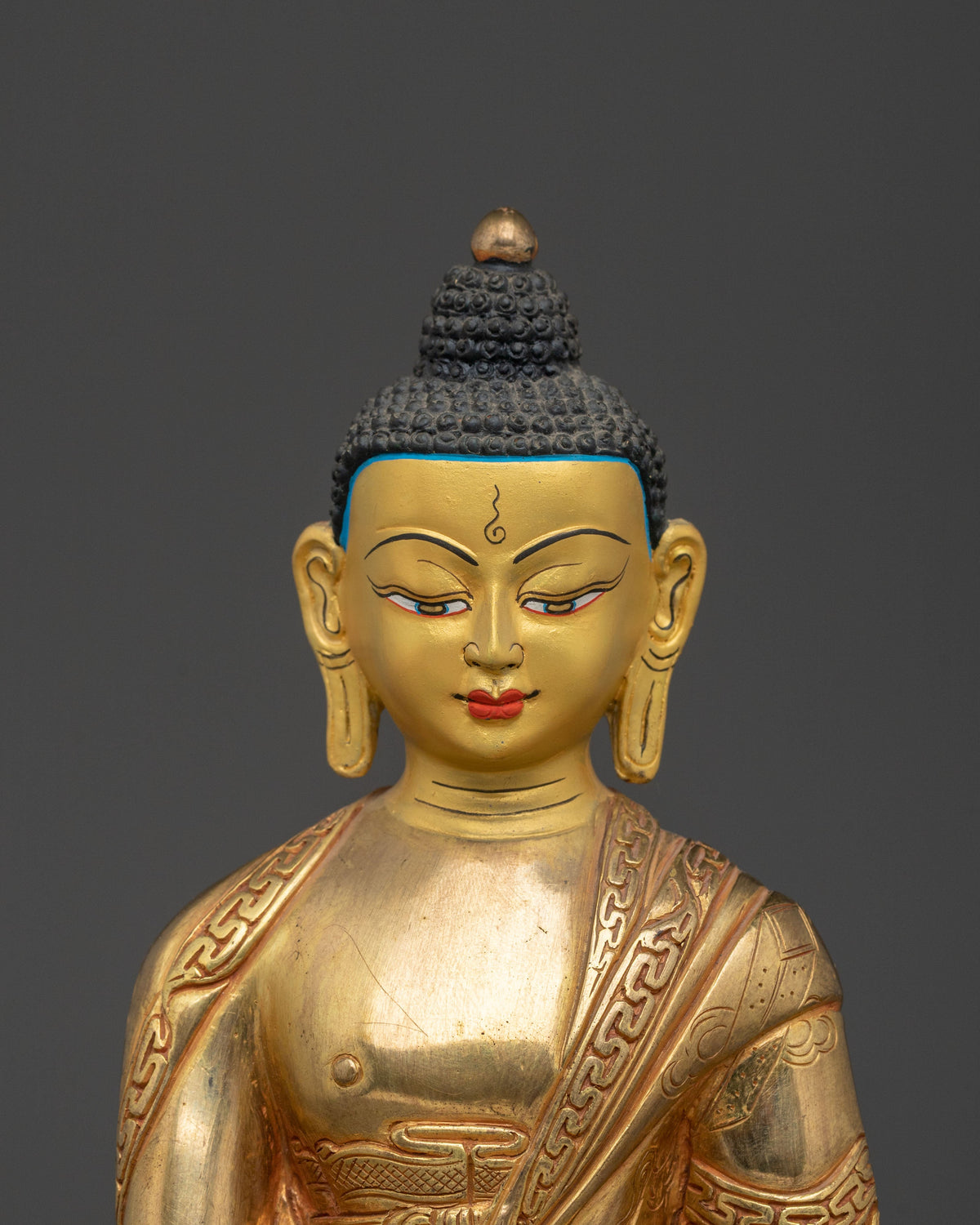 Handcrafted Three Buddha Statue Set | Spiritual Altar Decor