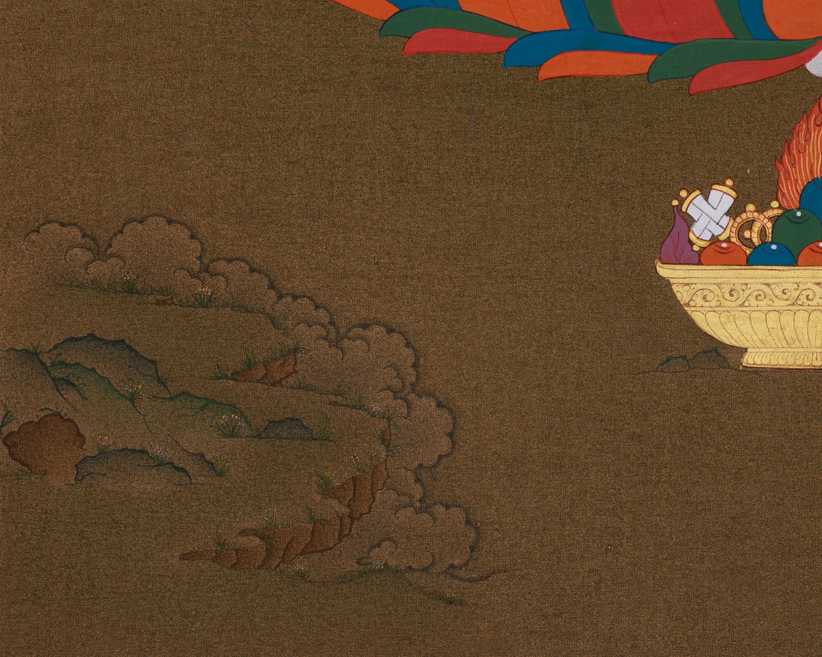 Shakyamuni Buddha Spiritual Art | Enlightenment and Dharma Teaching