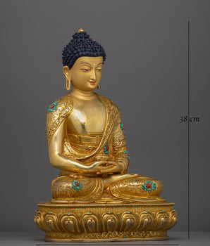 Tranquil Amitabha Buddha Dharma Statue | Limitless Light Pure Land Buddhism