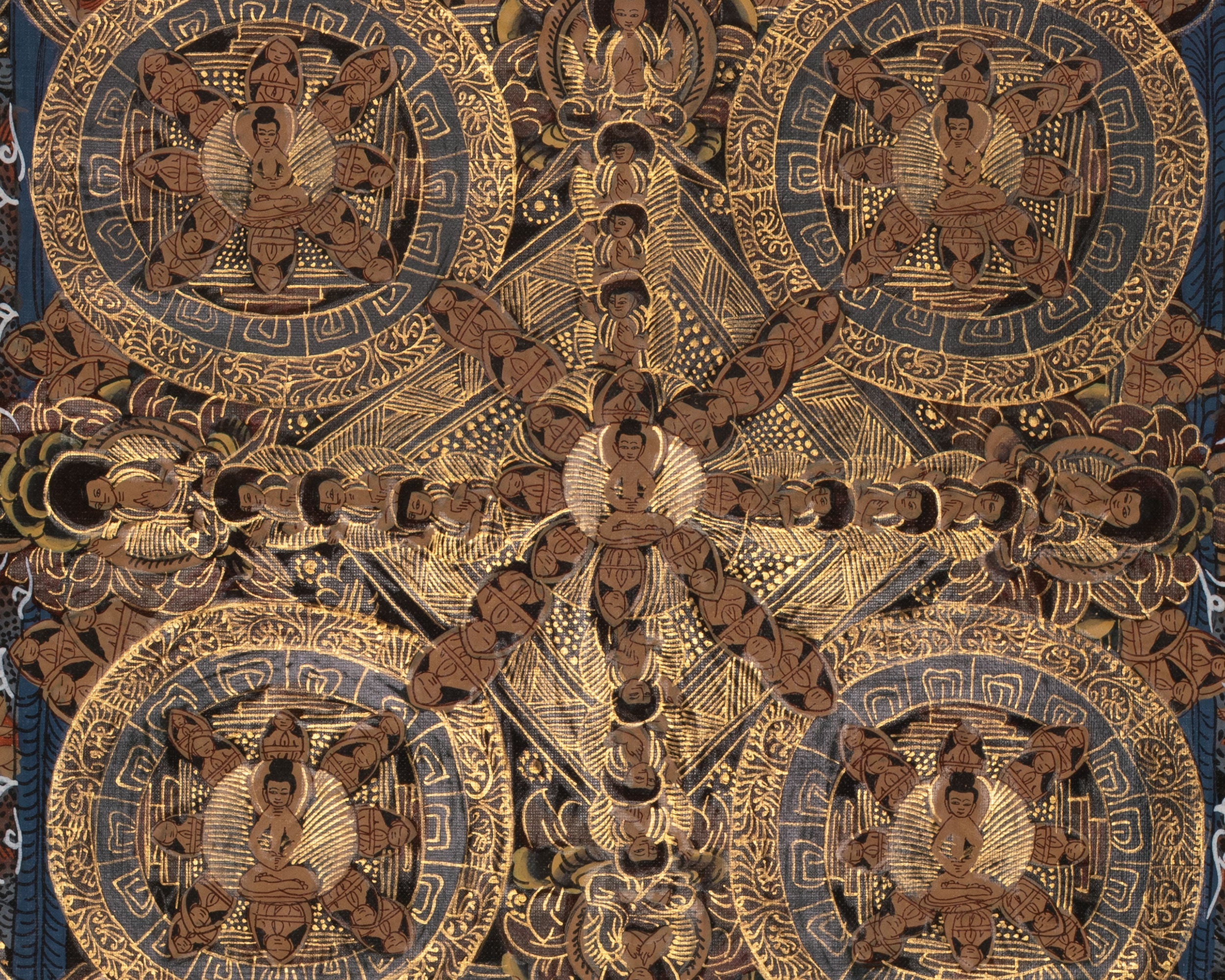 Tibetan Buddha Mandala Thangka | For Meditation and Inner Transformation