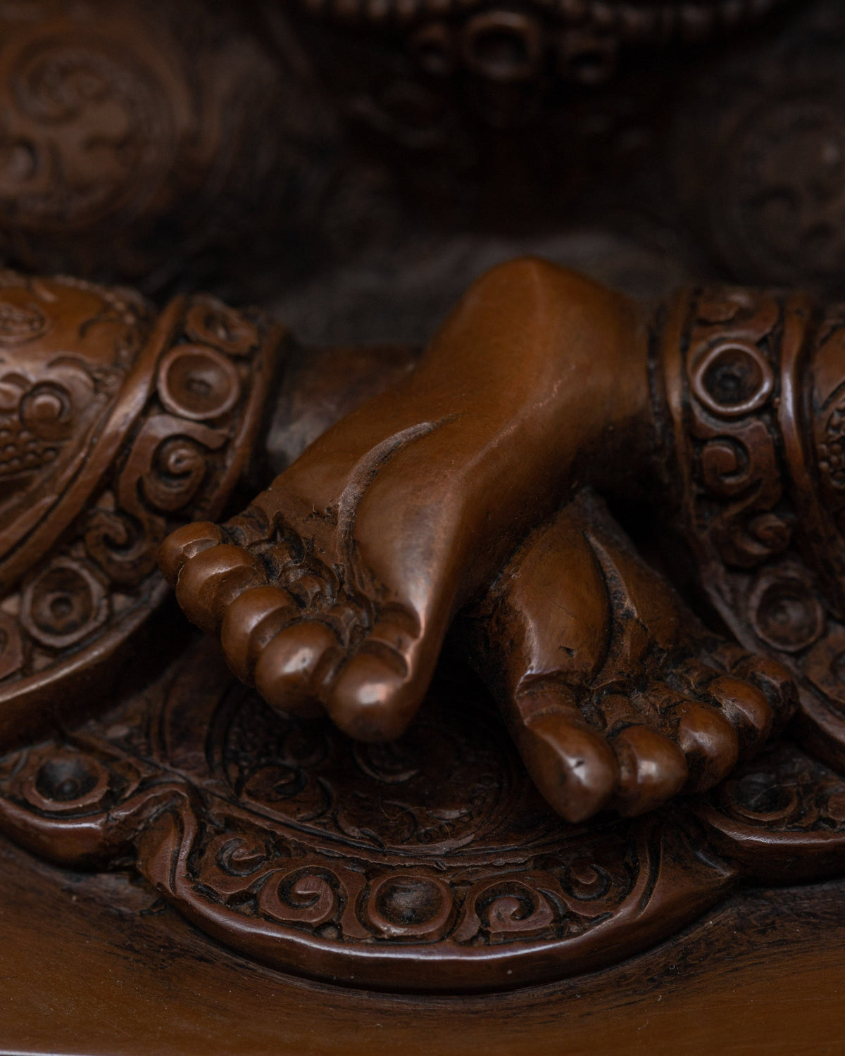 Himalayan Sculpture of Kistigarbha | The Bodhisattva of Infinite Compassion