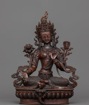 statue for green-tara-day